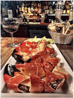 Crab Claws & Red Wine